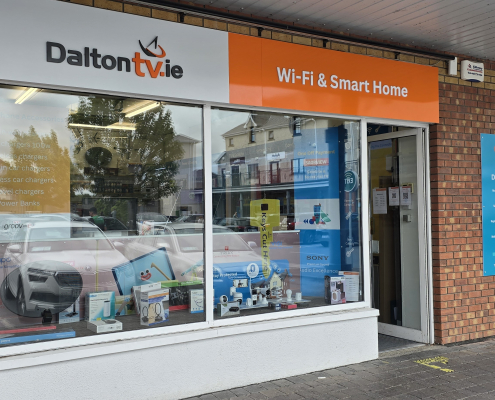 Newpark Store front Daltontv.ie Smart Home & Wi-Fi