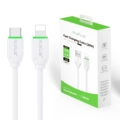 Rixus RX2023 Data Synch And Fast Charge 2m White close-up detail