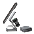 Rixus RXWC01 3 in 1 Wireless Charger Stand 25W side angle view