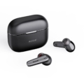 Rixus RXBH33 HIFI Sound Earbuds Wireless Headset Black side angle view