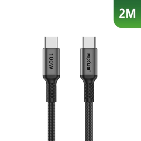 Rixus RXUC05 USB-C 2.0 Cable 2m main product photo