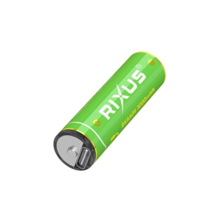 Rixus RXAA05 Rechargeable AA Battery 3000mWh main product photo