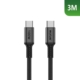 Rixus RXUC06 USB-C 2.0 Cable 3m main product photo