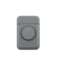 Rixus RXCH20L Card Holder With MagSafe Compatible Light Gray side angle view