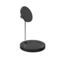 Rixus RXWC45B Wireless Charging Stand 15W Black front view