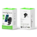 Rixus RXWC48 Wireless Car Charger Mount Black close-up detail