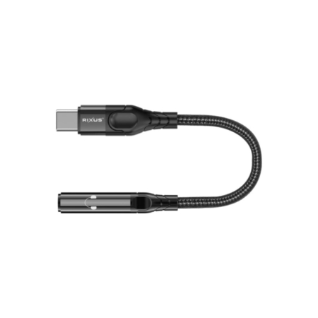 Rixus RXMU36C USB-C 3.5mm Audio Adapter main product photo