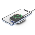 Rixus RXWC23 Otto 15W Wireless Charging Pad Black front view