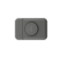 Rixus RXCH20G Card Holder With MagSafe Compatible Gray front view