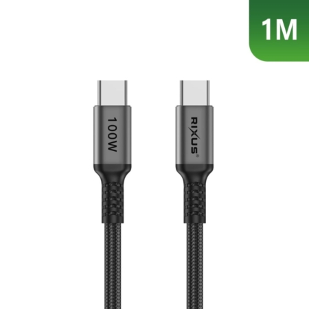 Rixus RXUC04 USB-C 2.0 Cable 1m main product photo