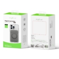 Rixus RXCH20G Card Holder With MagSafe Compatible Gray close-up detail