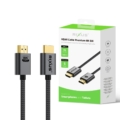 Rixus RXHU13 HDMI Cable Premium 8K 5m Space Gray side angle view