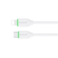 Rixus RX2023 Data Synch And Fast Charge 2m White side angle view