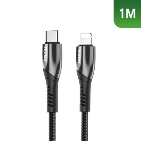 Rixus RXUC30L Alloy USB-C Lightning Connector main product photo