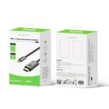 Rixus RXHU15 USB-C To HDMI Cable Premium 4K 1.8m Space Gray close-up detail