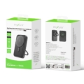 Rixus RXPB71B MagSafe Compatible Powerbank 10000mAh With Foldable Stand Black close-up detail