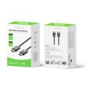 Rixus RXHU13 HDMI Cable Premium 8K 5m Space Gray close-up detail