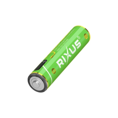 Rixus RXAA07 Rechargeable AAA Battery 880mWh main product photo
