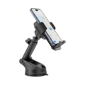 Rixus RXHW11 Car Suction Cup Holder Black close-up detail
