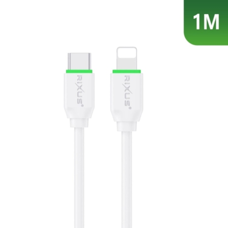 Rixus RX2022S Fast Cable USB-C Lightning main product photo