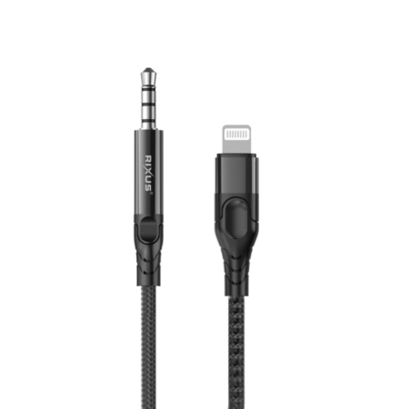 Rixus RXMU35L 3.5mm AUX Lightning Connector main product photo
