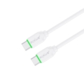 Rixus RX2017 Data Sync And Fast Charge Cable USB-C To USB-C 3m front view