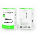 Rixus RXMU36C USB-C to 3.5mm Audio Adapter Female 10cm close-up detail