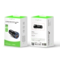 Rixus RXCC12 USB-C PD+QC3.0 Car Charger 38W Black close-up detail