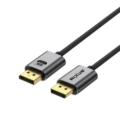 Rixus RXDP12 Display Port Cable 8K 2m Space Grey front view