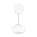 Rixus RXWC45A Wireless Charging Stand 15W White front view