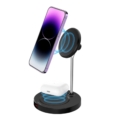 Rixus RXWC45B Wireless Charging Stand 15W Black close-up detail