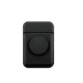 Rixus RXCH20B Card Holder With MagSafe Compatible Black side angle view