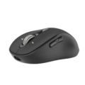 Rixus RXWM03 Aero Compact Mouse Black side angle view